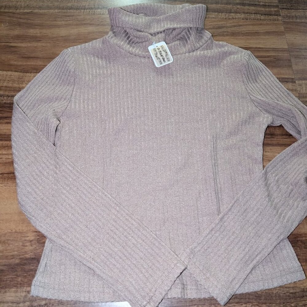 Shein knitted turtleneck sweater